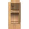 Ekena Millwork Merced Slat Smooth Outlooker, Western Red Cedar, 5 1/2"W x 12"D x 12"H OUT06X12X12MRC06SWR - alternate 3